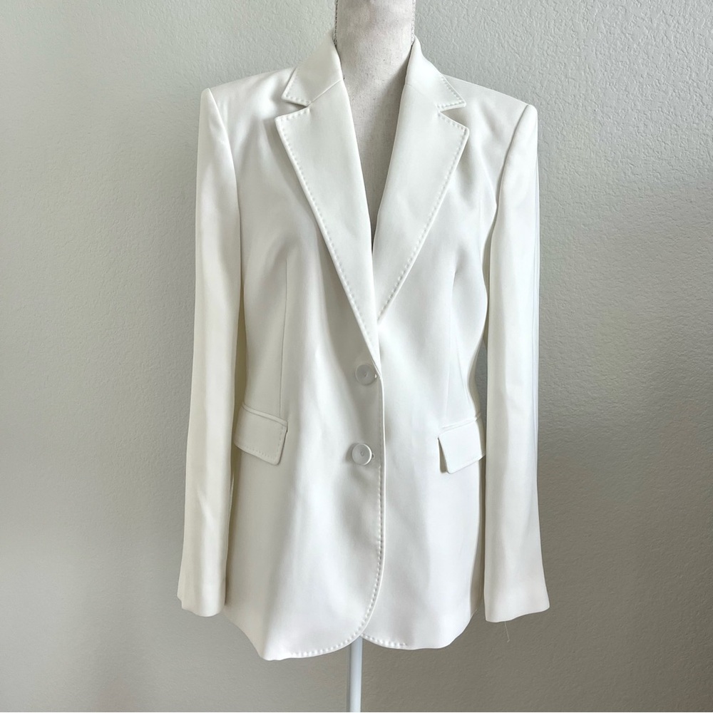 Mango Classic White Blazer, medium - Picture 3 of 5